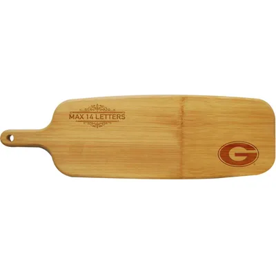 Georgia Bulldogs Personalized Bamboo Paddle Serving Board