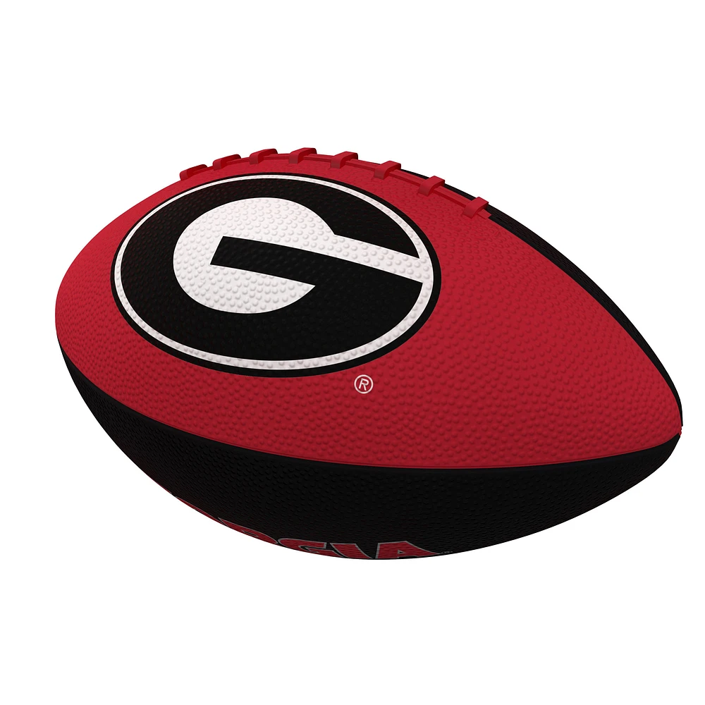 Ballon de football junior avec logo Pinwheel des Bulldogs de Géorgie