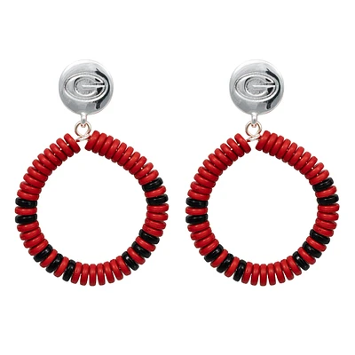 Georgia Bulldogs Raya Earrings