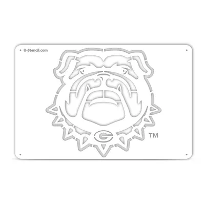 Georgia Bulldogs Secondary Logo Tailgater Stencil