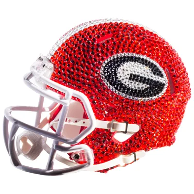 Georgia Bulldogs Swarovski Crystal Mini Football Helmet