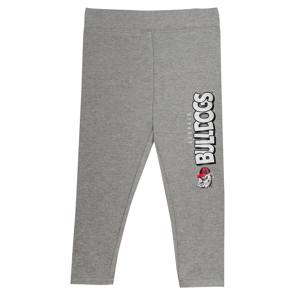 Girls Juvenile Red Georgia Bulldogs Preschool Clubhouse Pullover Hoodie & Legging Set