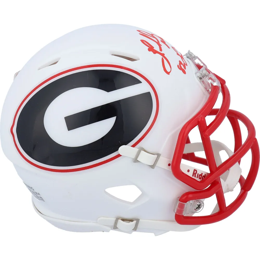 D'Andre Swift Georgia Bulldogs Autographed Riddell Speed AMP Alternate  Authentic Helmet