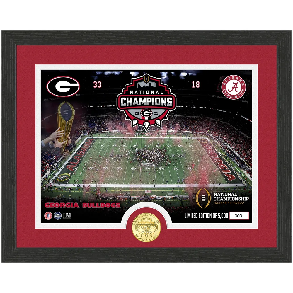 Georgia Bulldogs 2021 National Championship poster