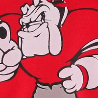 Body rouge à gros logo Georgia Bulldogs pour bébé