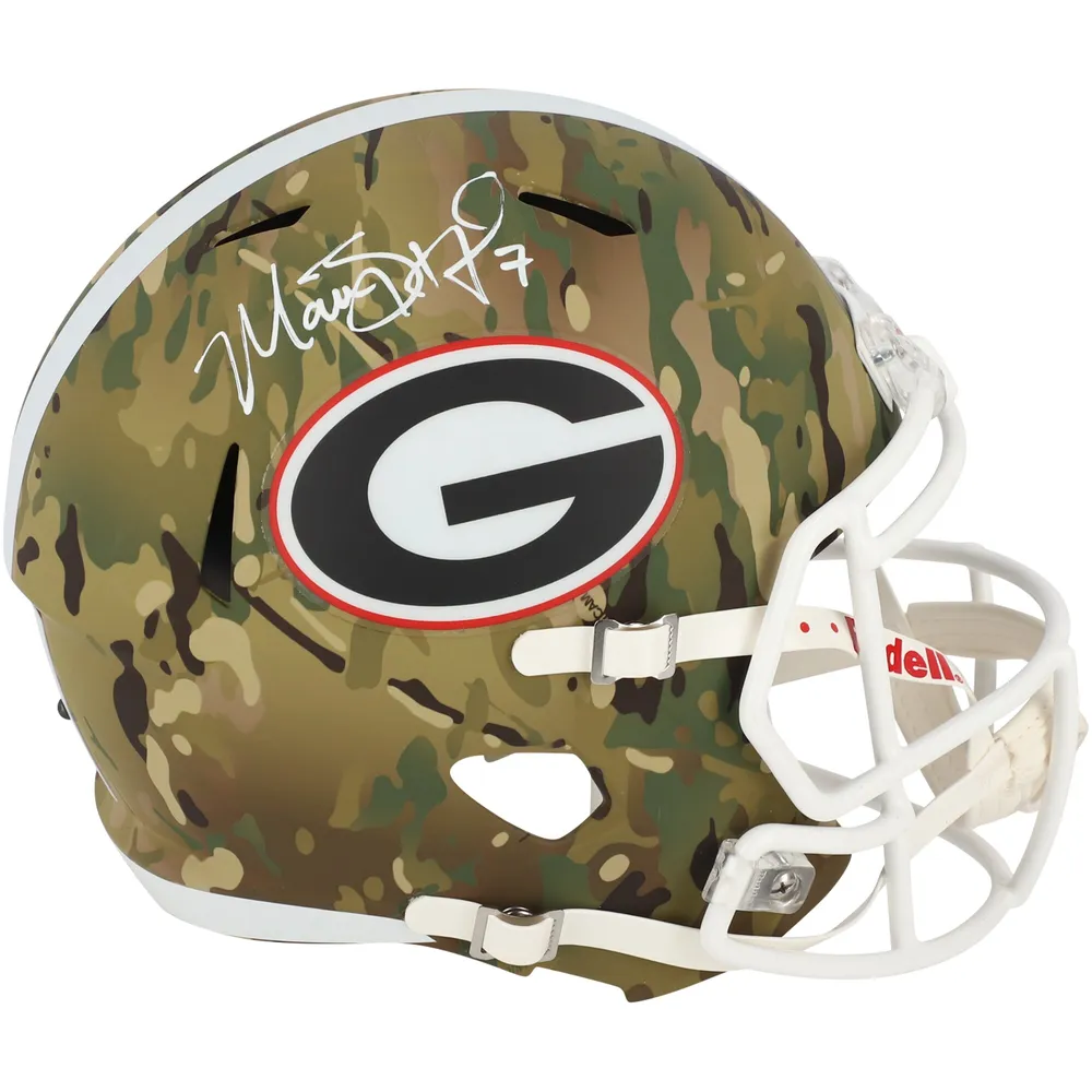 Georgia Bulldogs Riddell Camo Alternate Speed Authentic Helmet