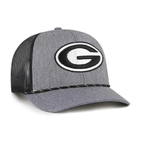 Men's '47  Gray Georgia Bulldogs Carbon Rope Adjustable Hat