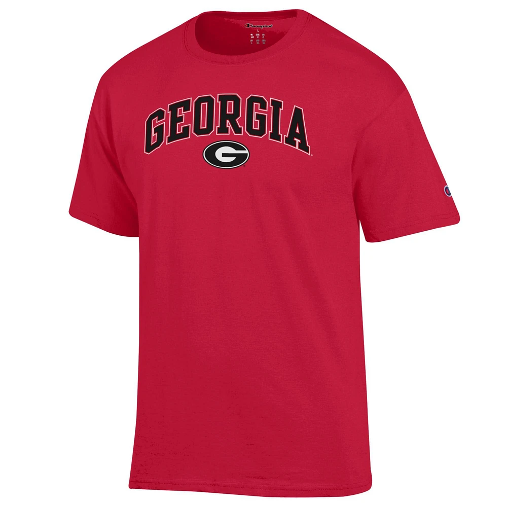 Men's Champion Georgia Bulldogs Arch Over Logo T-Shirt