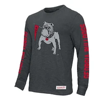 T-shirt à manches longues pour homme Mitchell & Ness Georgia Bulldogs Team Pride anthracite