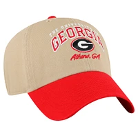 Men's '47 Khaki Georgia Bulldogs Local Clean Up Adjustable Hat