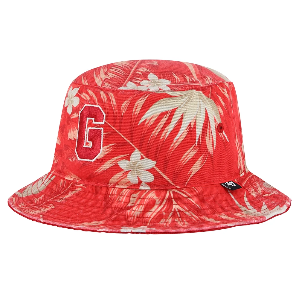 Chapeau bob Tropicalia '47 Red Georgia Bulldogs pour hommes