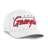 Casquette ajustable Condor Hitch brrr° blanche des Georgia Bulldogs pour homme, modèle 1947