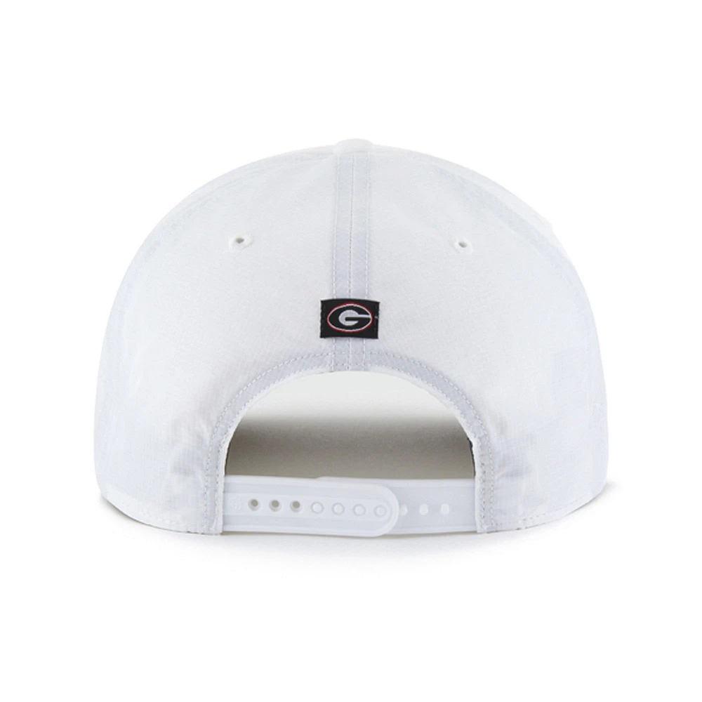 Casquette ajustable Condor Hitch brrr° blanche des Georgia Bulldogs pour homme, modèle 1947