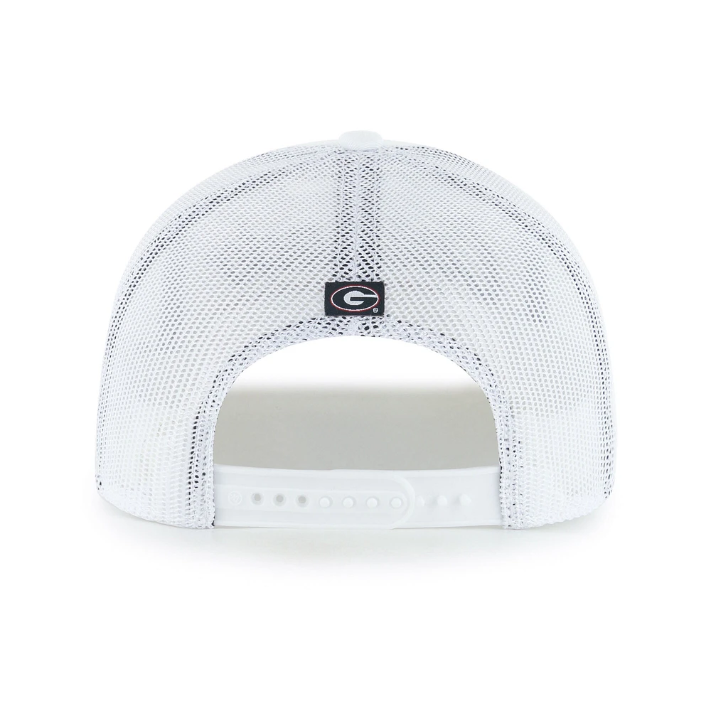 Casquette ajustable Garner Rope Trucker blanche '47 des Georgia Bulldogs pour homme