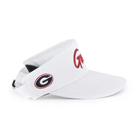 Men's '47 White Georgia Bulldogs Melbourne brrr° Adjustable Visor
