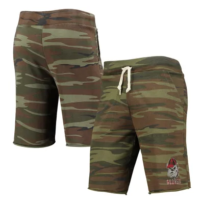 Georgia Bulldogs Alternative Apparel Victory Lounge Shorts - Camo