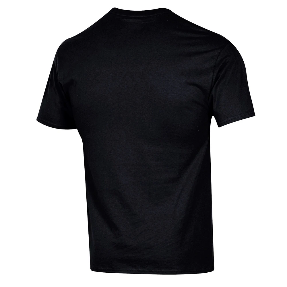 T-shirt pour homme Champion Black Georgia Bulldogs Back-To-Back College Football Playoff National Champions