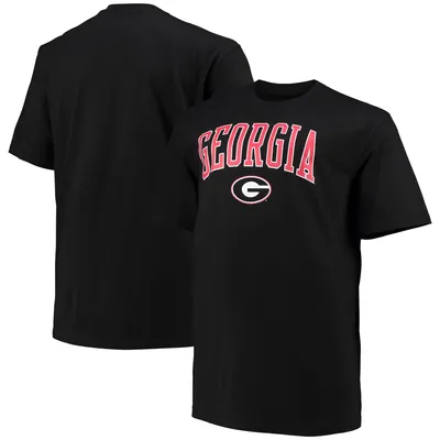 Georgia Bulldogs Champion Big & Tall Arch Over Wordmark T-Shirt - Black