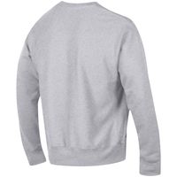 Men's Champion Heathered Gray Georgia Bulldogs Arch Reverse Weave Pullover Sweatshirt