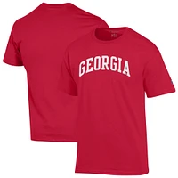 Men's Champion Georgia Bulldogs Basic Arch T-Shirt