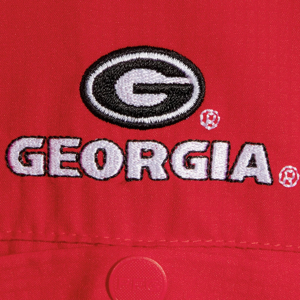 Men's Columbia Red Georgia Bulldogs Big & Tall Collegiate Tamiami Button-Down Shirt