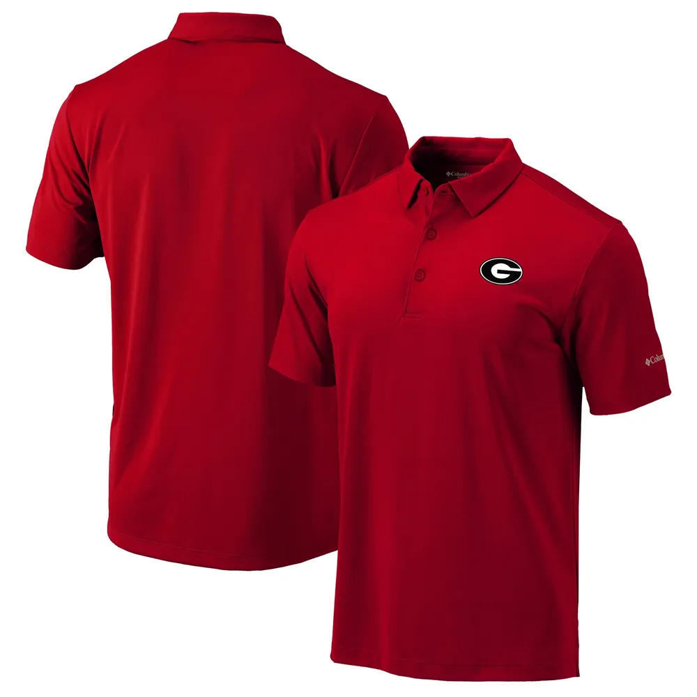 Lids Georgia Bulldogs Columbia Omni-Wick Drive Polo - Red