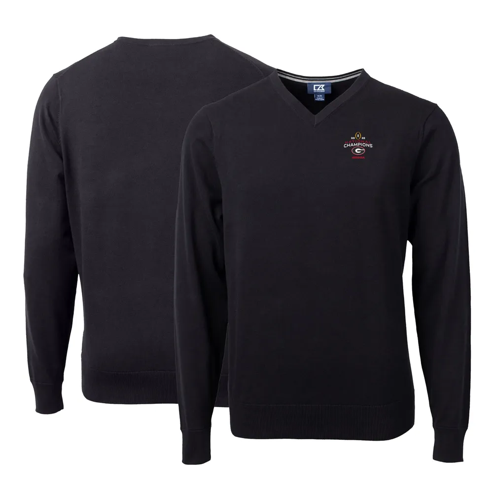 Lids Georgia Bulldogs Cutter u0026 Buck College Football Playoff 2022 National  Champions Lakemont Tri-Blend V-Neck Pullover Sweatshirt - Black | Brazos  Mall