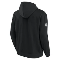 Men's Fanatics Black Georgia Bulldogs Pace Pullover Hoodie