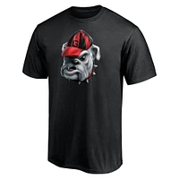 Men's Fanatics Black Georgia Bulldogs Team Midnight Mascot T-Shirt