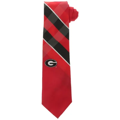 Georgia Bulldogs Woven Poly Grid Tie