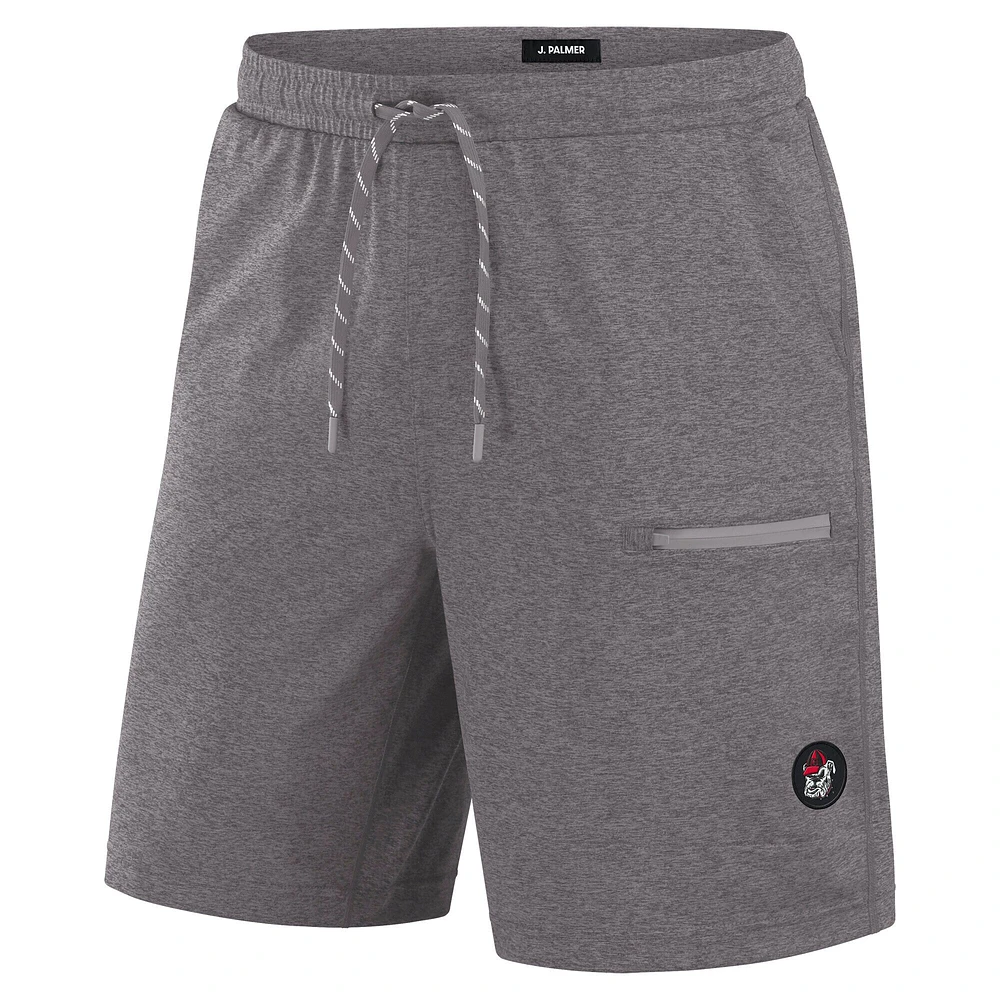 Men's J. Palmer Graphite Georgia Bulldogs Home Game Shorts