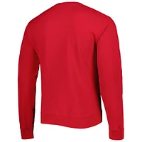 Men's League Collegiate Wear Red Georgia Bulldogs 1965 Arch Essential Lightweight Pullover Sweatshirt