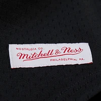 Men's Mitchell & Ness Black Georgia Bulldogs On The Clock Full-Button Fashion Jersey