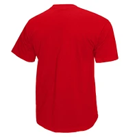 T-shirt rouge pour homme avec inscription Elite des Georgia Bulldogs de Mitchell & Ness