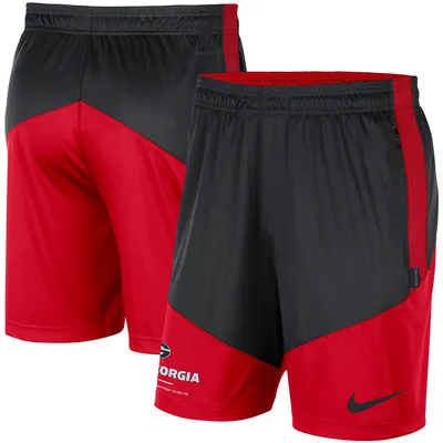 Georgia Bulldogs Nike Team Performance Knit Shorts