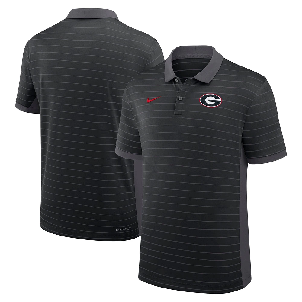 Men's Nike Georgia Bulldogs 2025 Early Season Coaches Sideline Victory Stripe Performance Polo