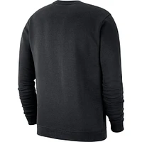 Sweat en molleton Nike Georgia Bulldogs Club pour homme, noir