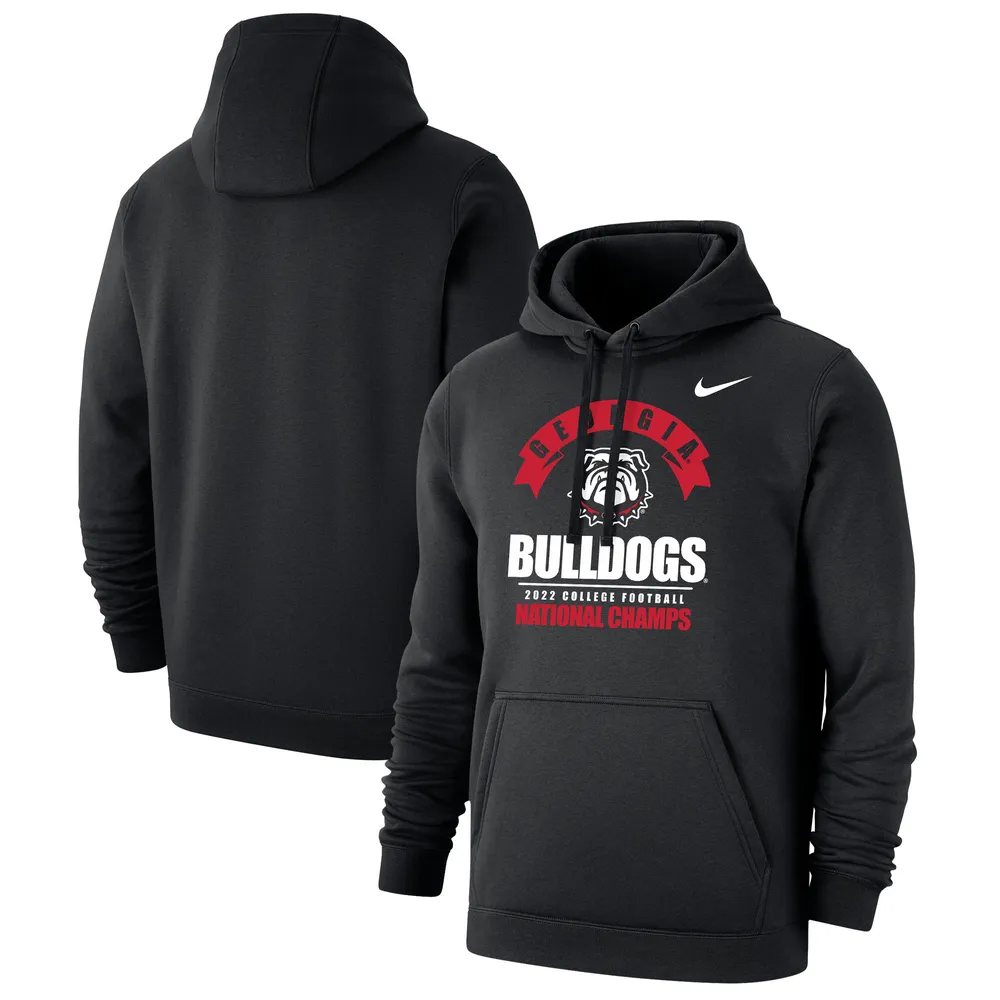 Nike Men's Nike Black Georgia Bulldogs College Football Playoff 2022  National Champions Banner Club Pullover Hoodie | Bayshore Shopping Centre