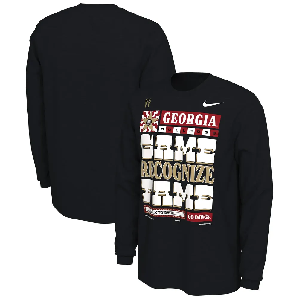 amateur streep Beschietingen Lids Georgia Bulldogs Nike College Football Playoff 2022 National Champions  Locker Room Long Sleeve T-Shirt - Black | Green Tree Mall