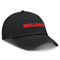 Men's Nike Black Georgia Bulldogs Core Club Mascot Wordmark Adjustable Hat