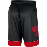 Men's Nike Black Georgia Bulldogs Fast Break Performance Shorts