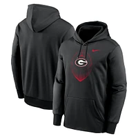 Men's Nike Georgia Bulldogs Icon Football Performance Pullover Hoodie