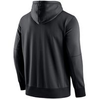 Men's Nike Black Georgia Bulldogs Logo Performance Full-Zip Hoodie