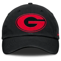 Men's Nike Black Georgia Bulldogs Primetime Club Adjustable Hat