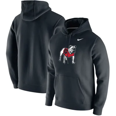 Georgia Bulldogs Nike Vintage School Logo Pullover Hoodie - Black