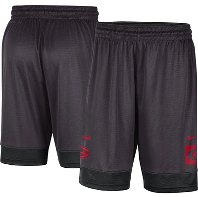 Short Performance Fast Break pour Homme Georgia Bulldogs Nike Charcoal