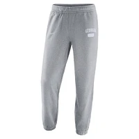 Pantalon en molleton Saturday Bulldogs de Géorgie Nike pour homme, gris chiné