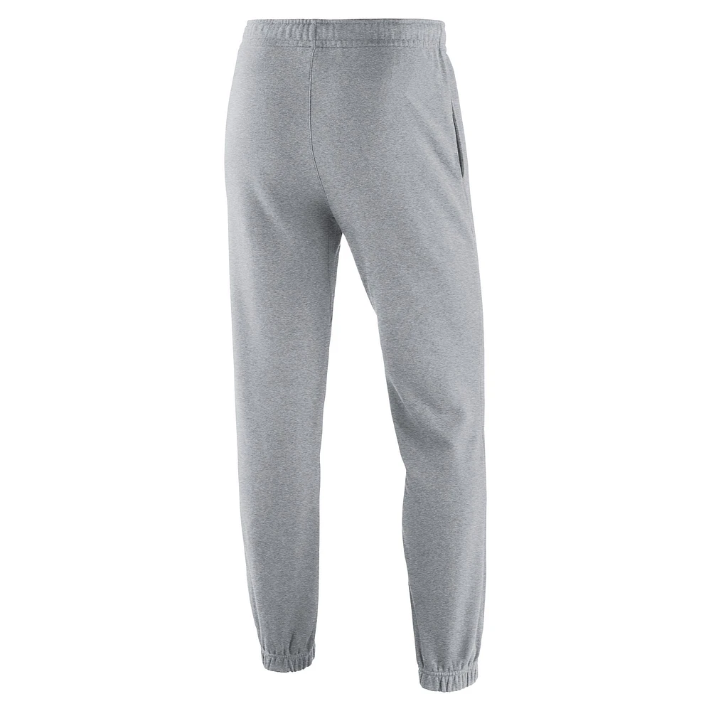 Pantalon en molleton Saturday Bulldogs de Géorgie Nike pour homme, gris chiné