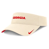 Men's Nike Natural Georgia Bulldogs Primetime Ace Adjustable Visor