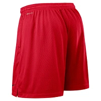 Men's Nike Red/Black Georgia Bulldogs 2025 Sideline Reversible Performance Shorts